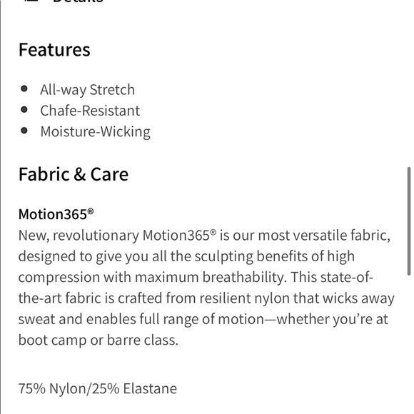 Fabletics High-Waisted Motion365® Short - Picture 6 of 6